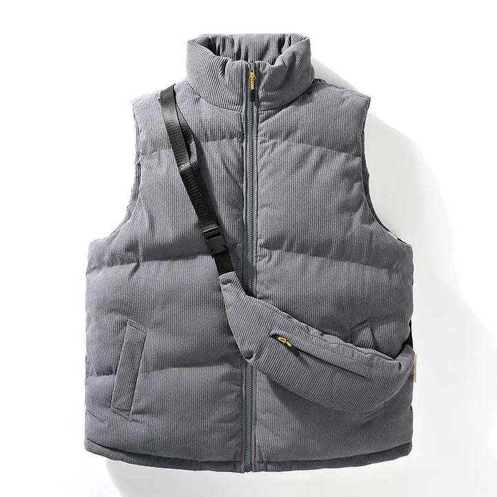 Project Villain Men's Alpine Vest Grey / XS