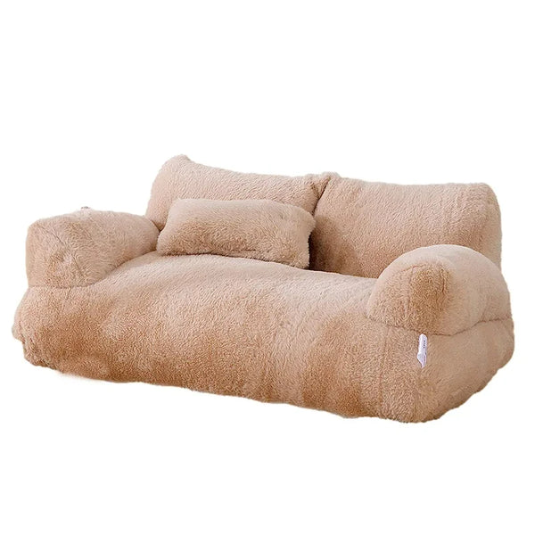 Happy Tails Cat Sofa Bed Khaki / Small