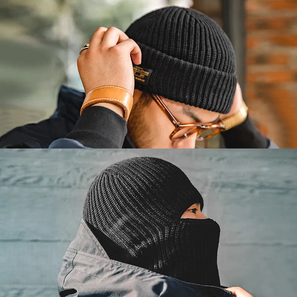 Black Oak 2 in 1 Knit Cap