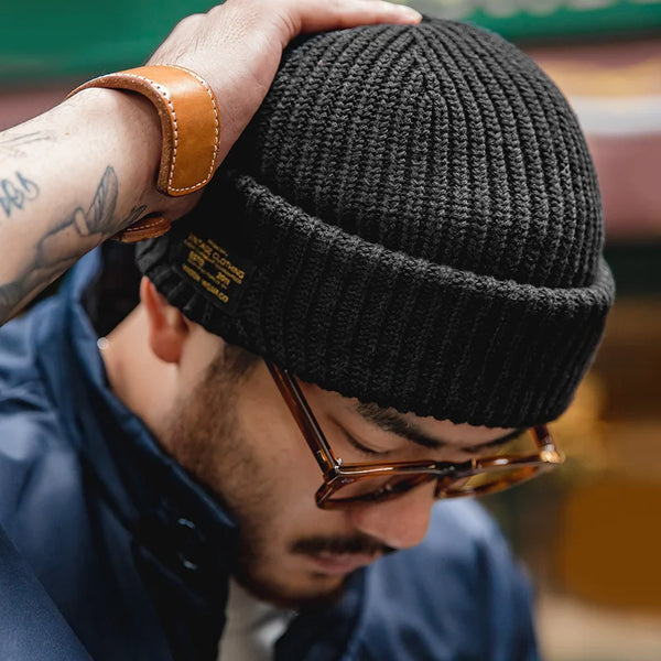 Black Oak 2 in 1 Knit Cap