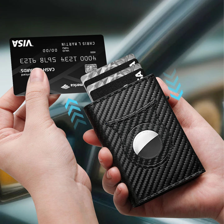Black Edge Carbon Fiber Wallet