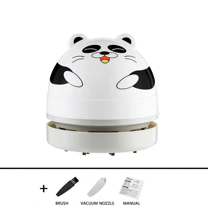 Kawaii Mini Desktop Vacuum Cleaner Panda