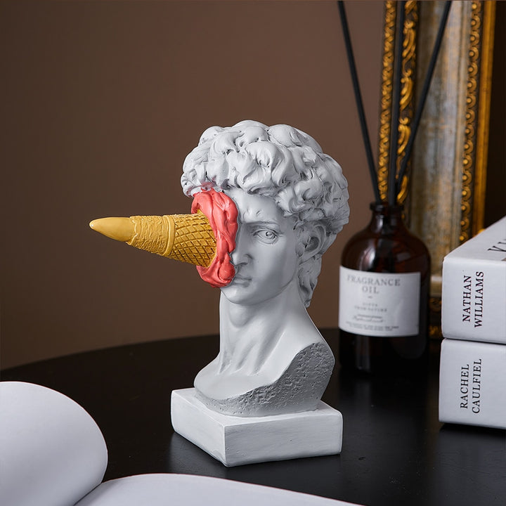 David Ice Cream Sculpture