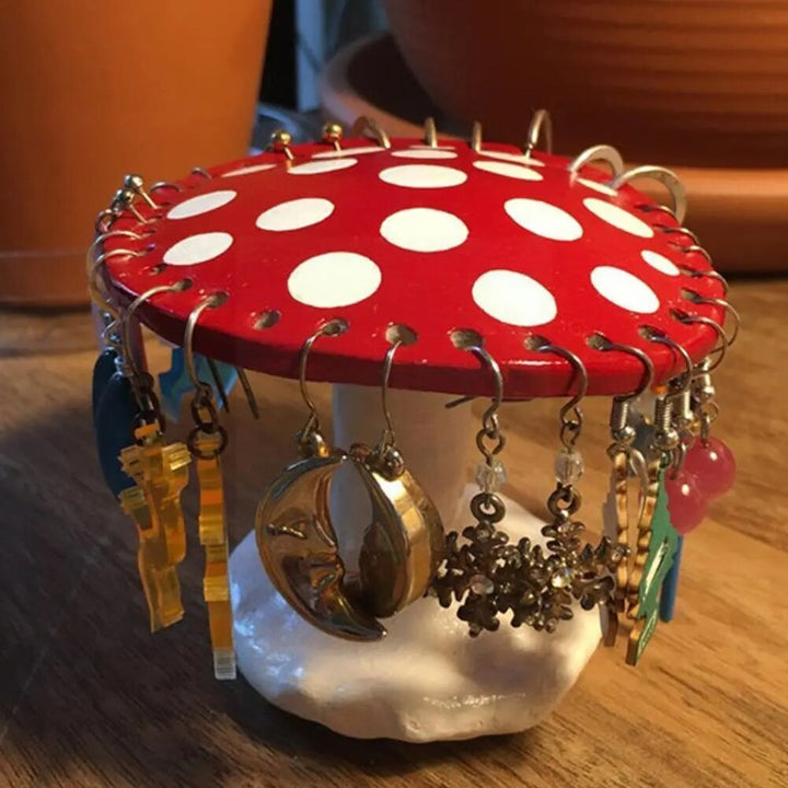 NeatNest Mushroom Earring Holder