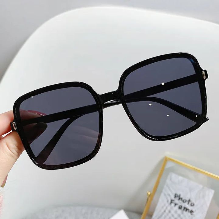 3Leaves Women Eclipse Sunglasses Black