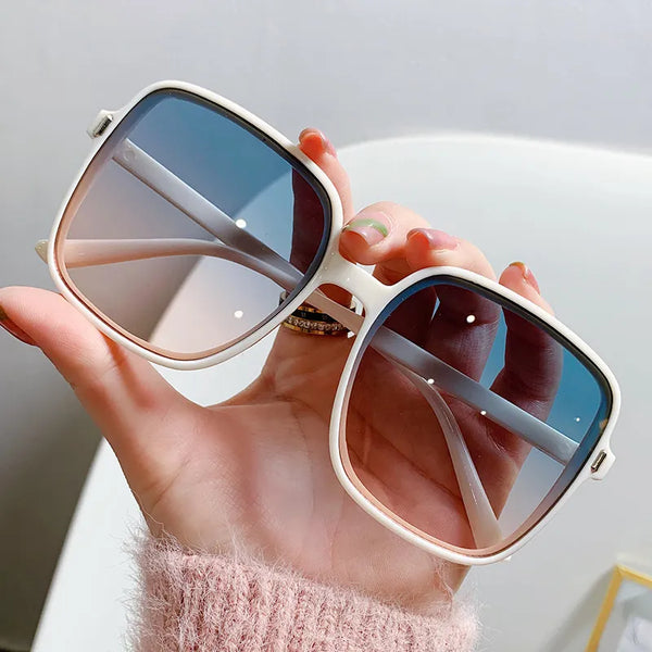 3Leaves Women Eclipse Sunglasses White