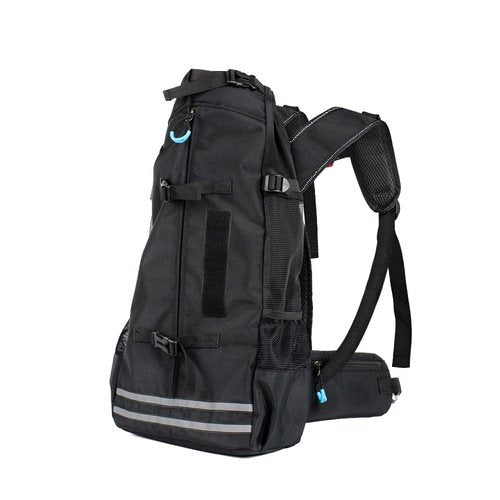 PetGenius Pet Carrier Backpack Black / M