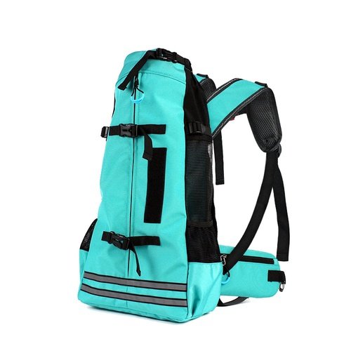 PetGenius Pet Carrier Backpack Green / M