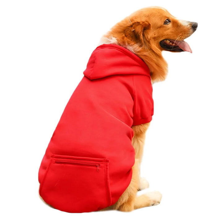 Happy Tails Dog Hoodie Red / XS