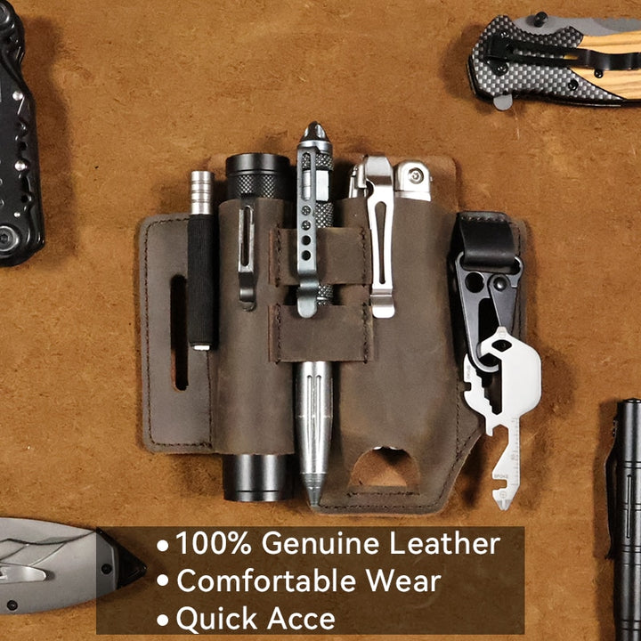 RoamReady Leather Multitool Belt Organizer