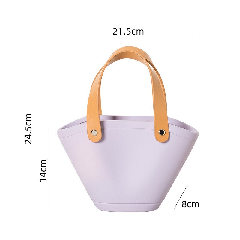 Garden Essentials Handbag Vase Purple / B