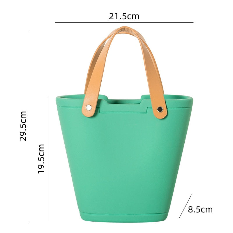 Garden Essentials Handbag Vase Turquoise / A