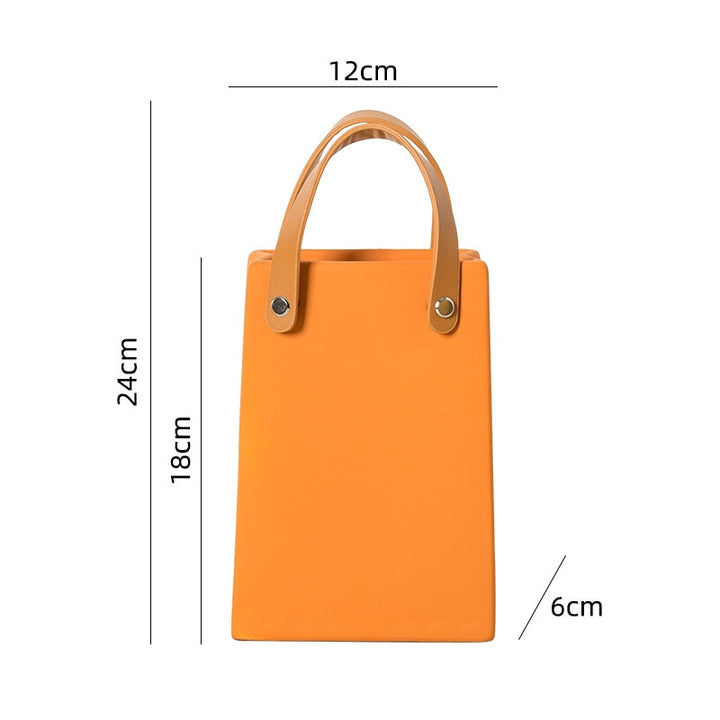 Garden Essentials Handbag Vase Orange / F