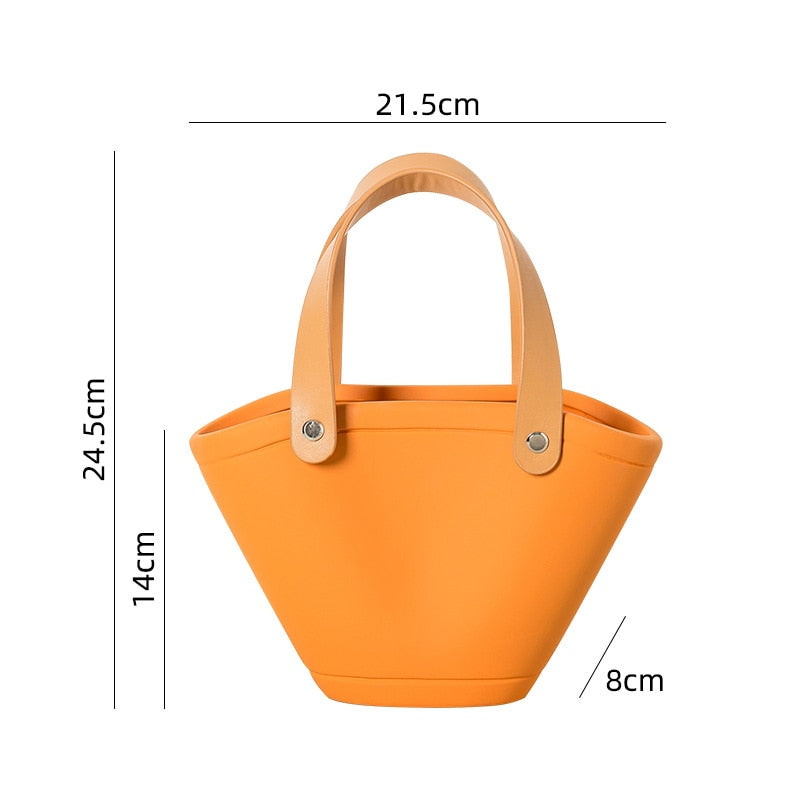 Garden Essentials Handbag Vase Orange / B