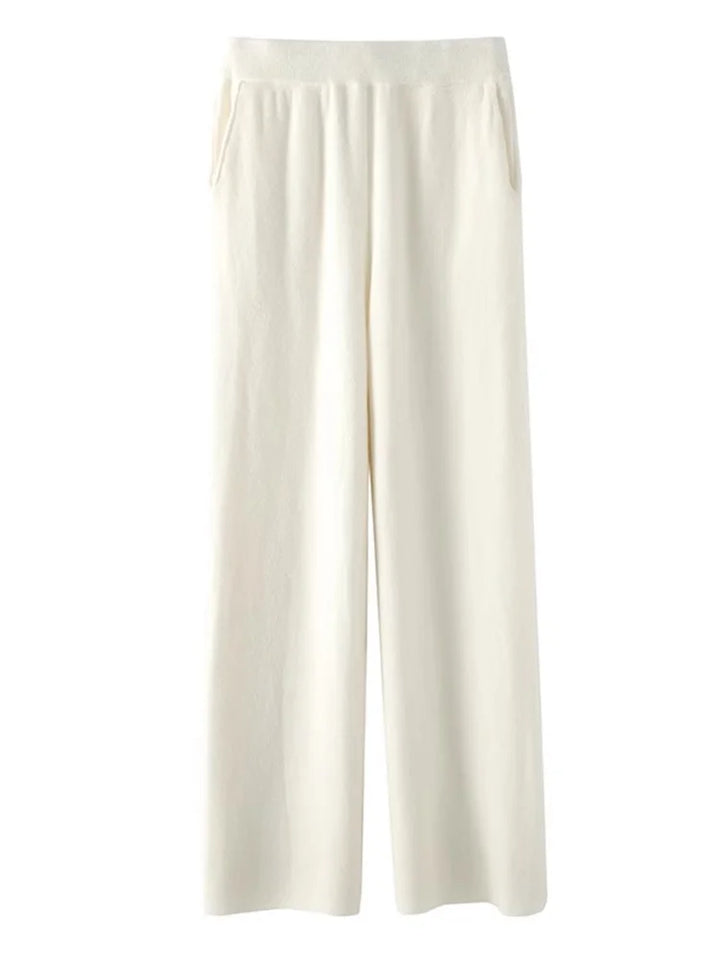 3Leaves Women's Cashmere Comfort Pants White / S