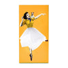 Pin Up Girl Tissue Box Yellow