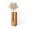 NeatNest Wooden Hanging Planters Light brown