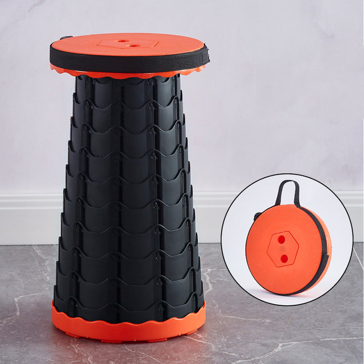 Venture X Portable Stool Orange Black