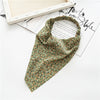 3Leaves Floral Hair Bandana Green