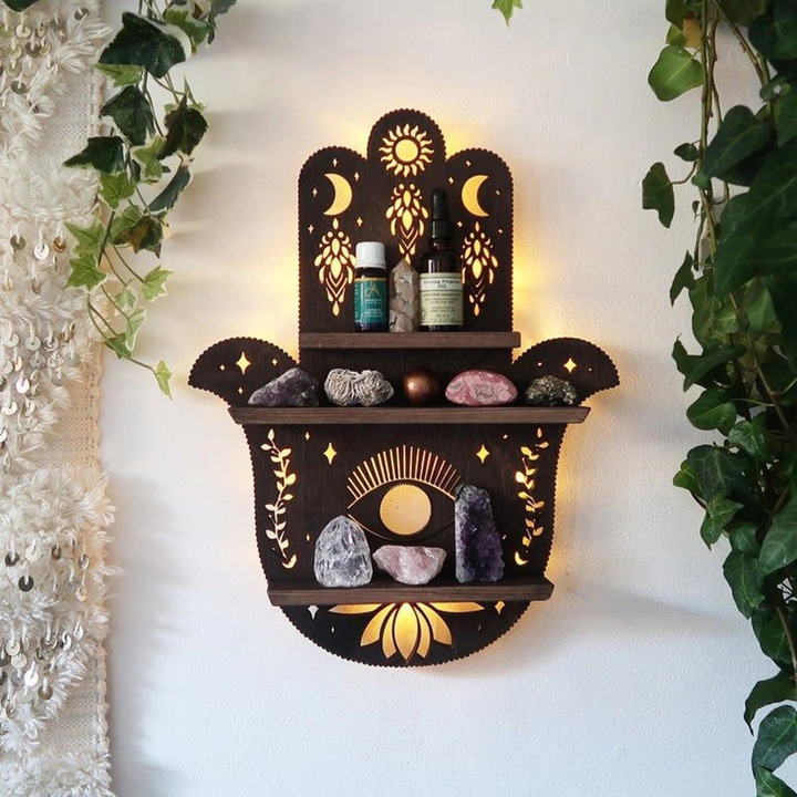 Wall Mounted Candle Holder Palm