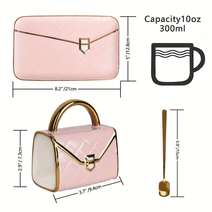 Handbag Coffee Mug Set