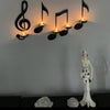 Music Note Candle Holders