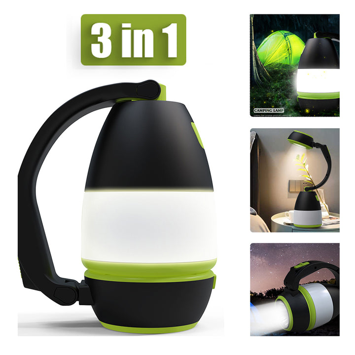Tri-Light 3 in 1 Lantern, Flashlight, Lamp