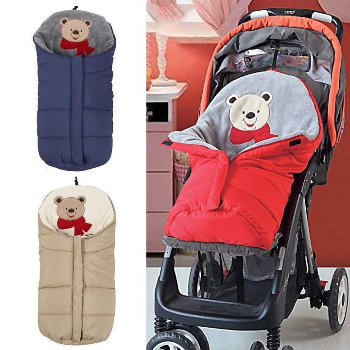 Cozy Bear Baby Sleep Sack Red