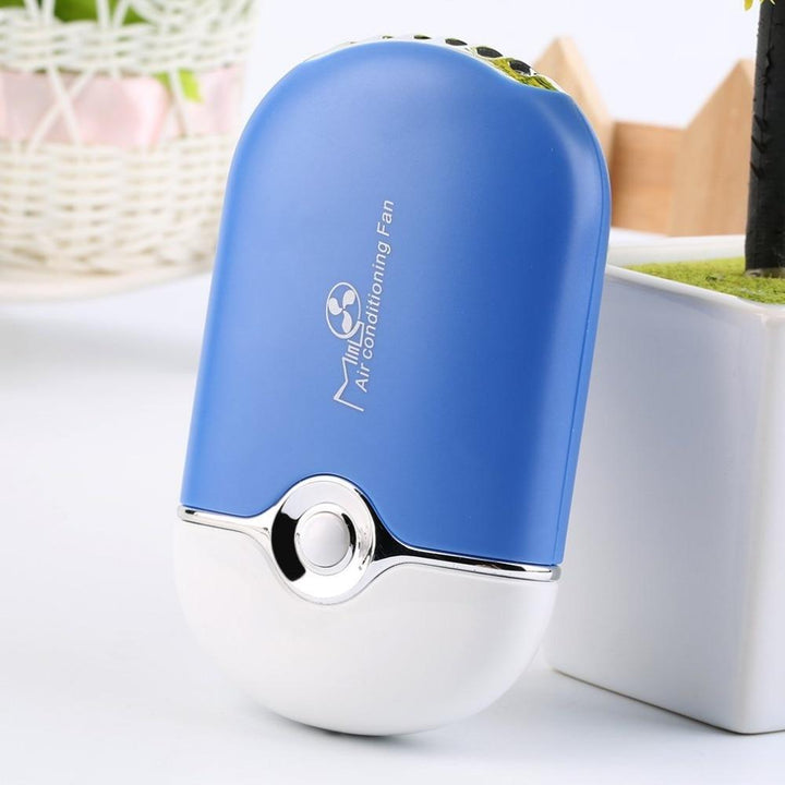 Portable Mini Air Conditioning Fan Blue