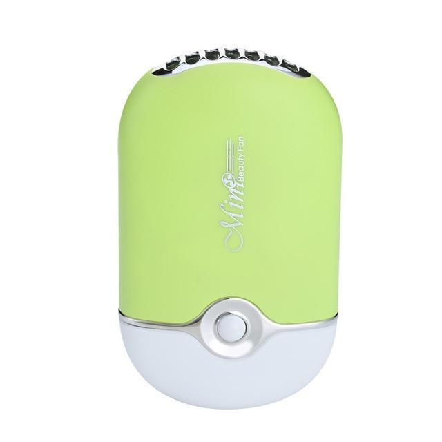 Portable Mini Air Conditioning Fan Green