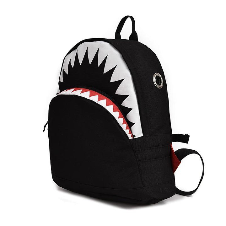 JAWSOME 3D Shark Backpack Black / Large