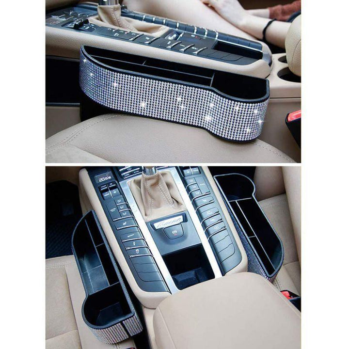 Diamond Front Car Seat Storage Organizer