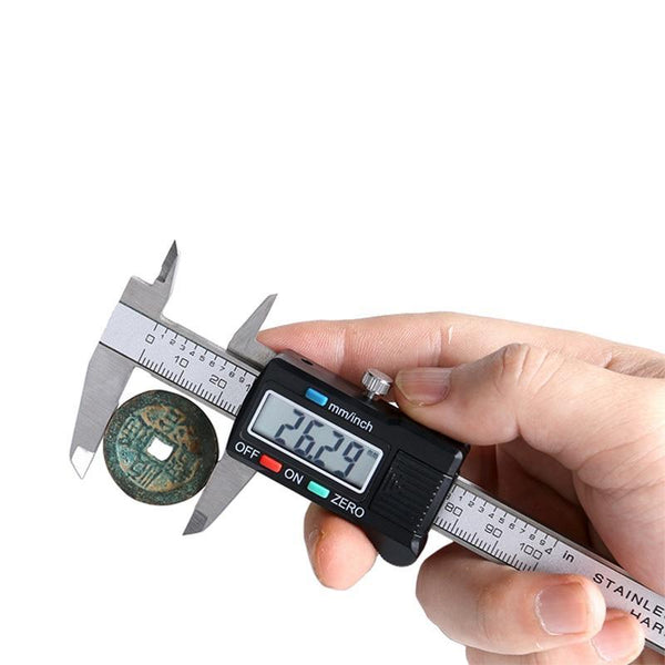 Stainless Steel Digital Caliper 6"/150mm with Case