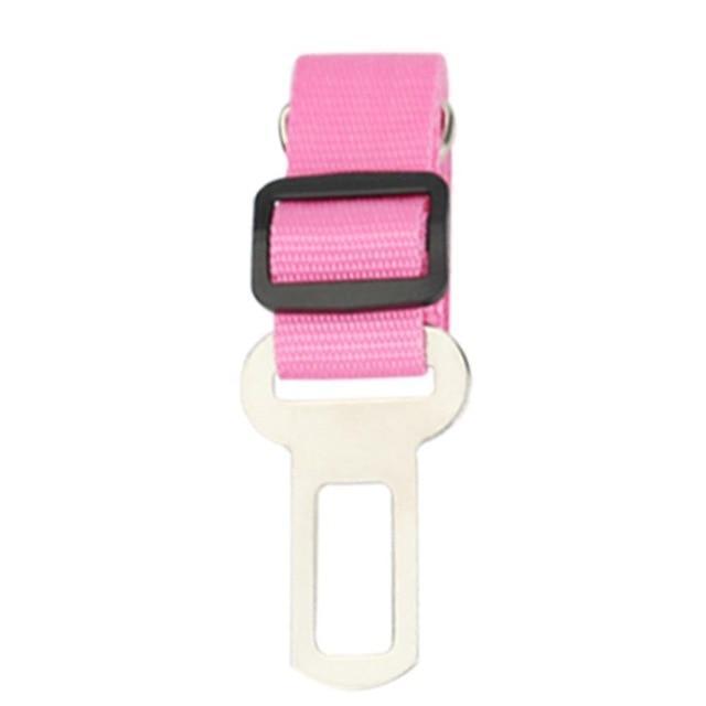 Dog Car Seat Belt Pink
