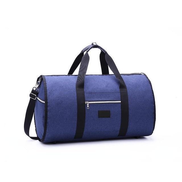 2 in 1 Garment Duffel Bag - Fashion Edition Blue