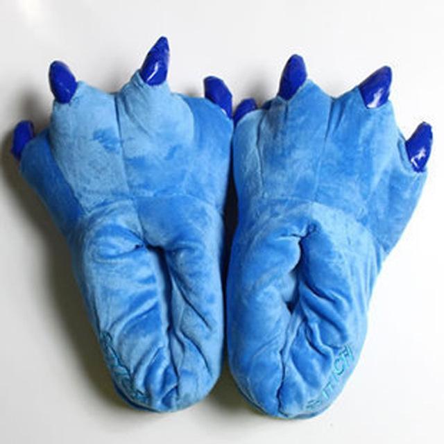 Monster Feet Slippers Blue / Small
