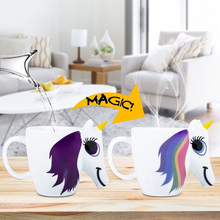Color Changing Rainbow Unicorn Mug