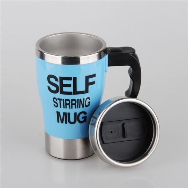 Self Stirring Mug 16 Oz Blue