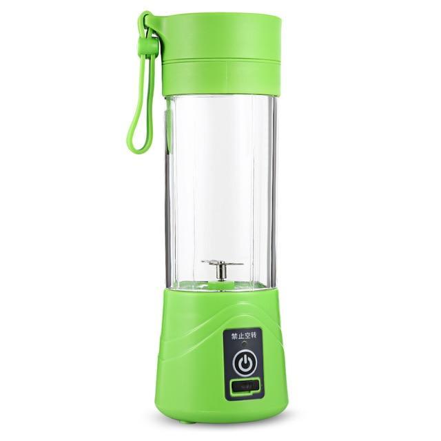 Mini Portable Juicer Travel Bottle Green
