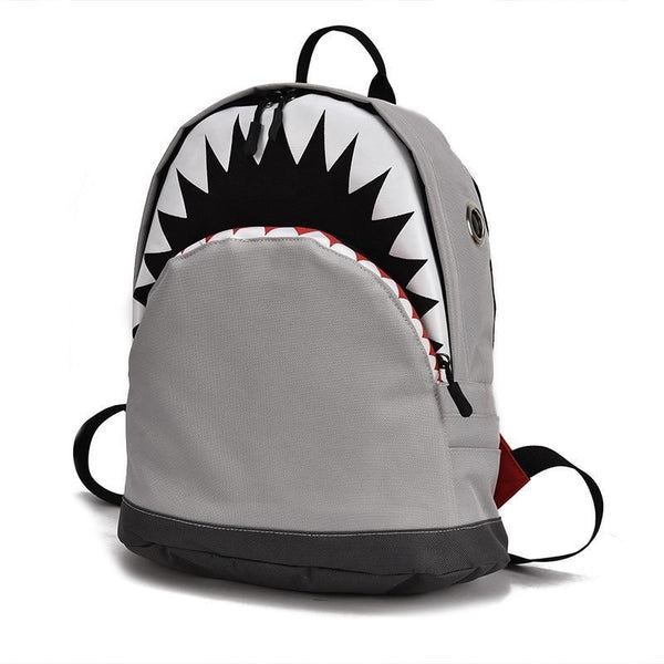 JAWSOME 3D Shark Backpack Gray / Large