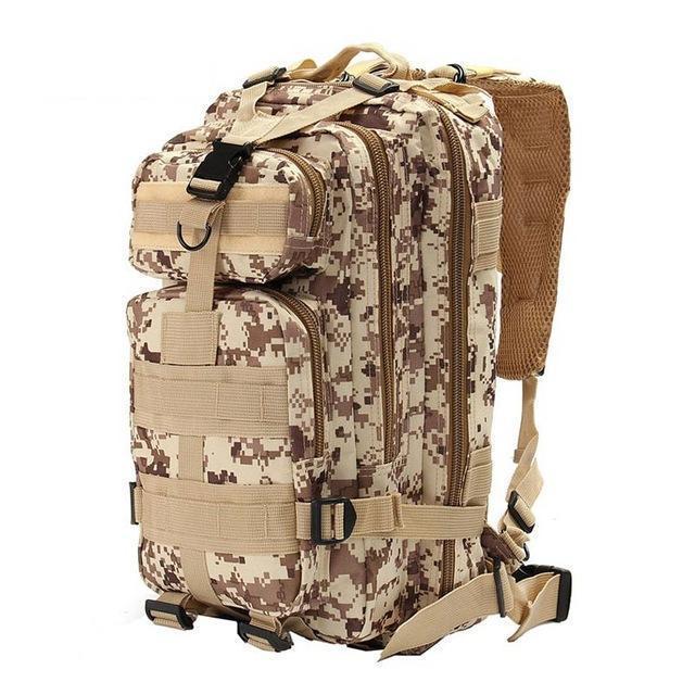 Tactical Assault Backpack Digital Sand