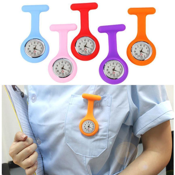 Silicone Nurses Fob Watch