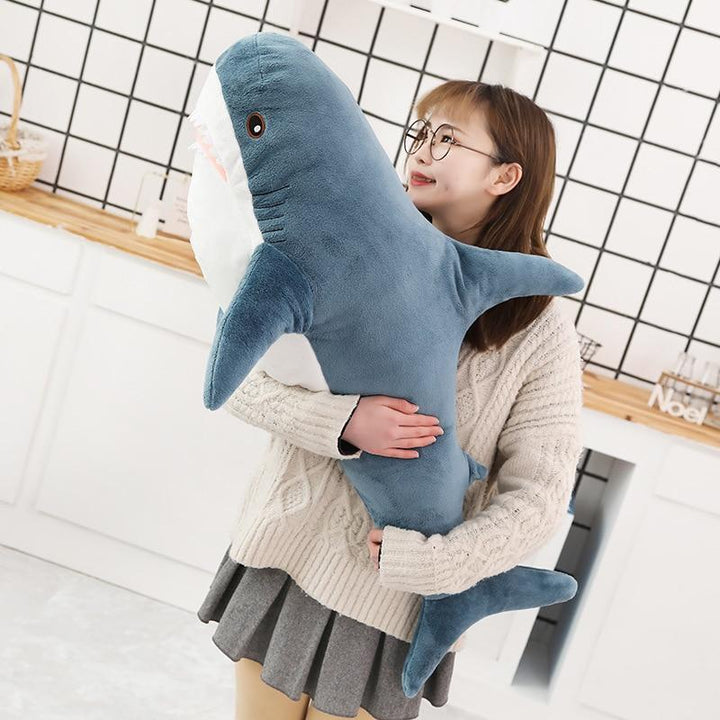 Shark Stuffed Animal Blue / 50 inches