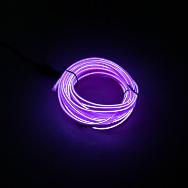 DIY LED Lighting for Car Purple