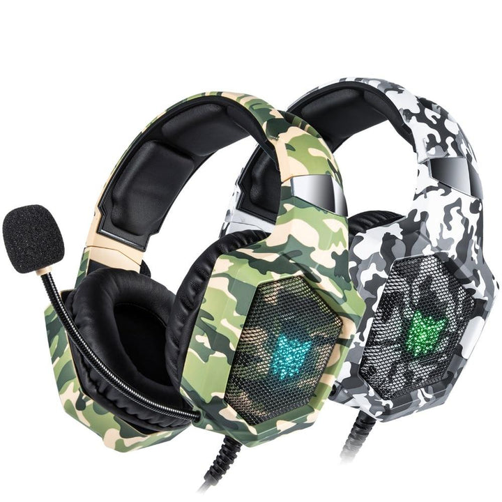 Camo Gaming Headset for PS4 PC XBOX