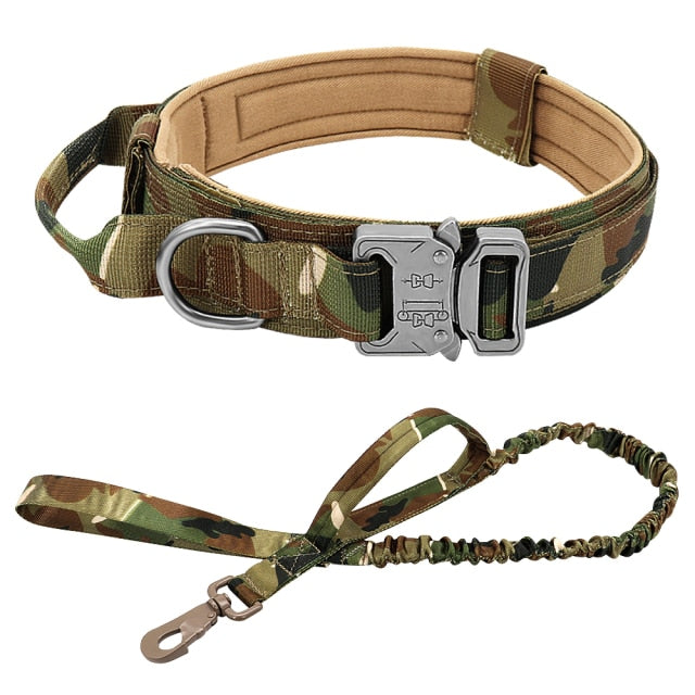RoamReady Tactical Dog Collar Camouflage Set / M
