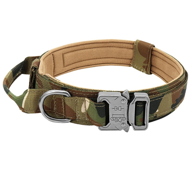 RoamReady Tactical Dog Collar Camouflage Collar / M